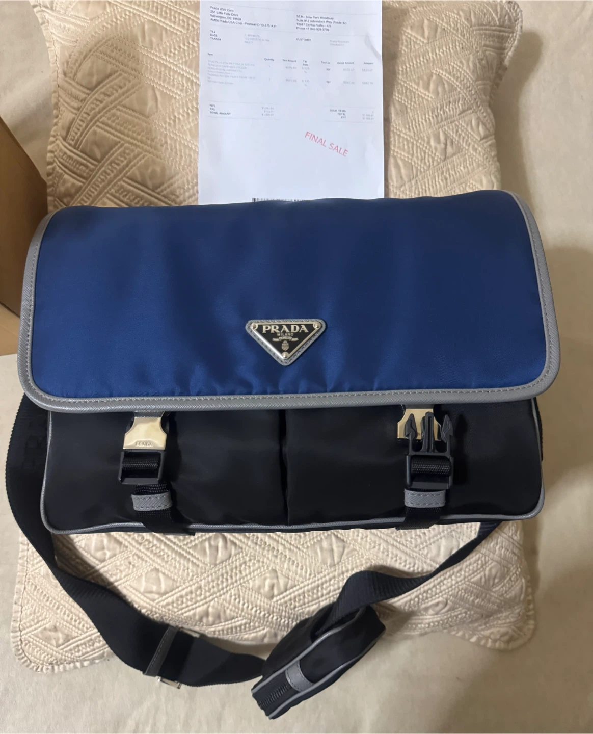 Prada Re-Nylon Messenger Bag