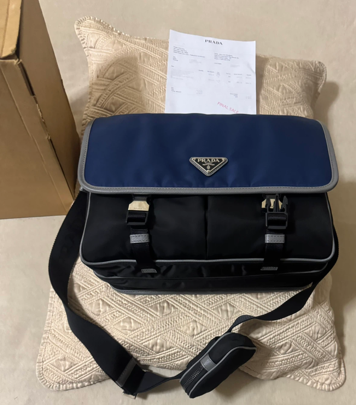 Prada Re-Nylon Messenger Bag - photo 3