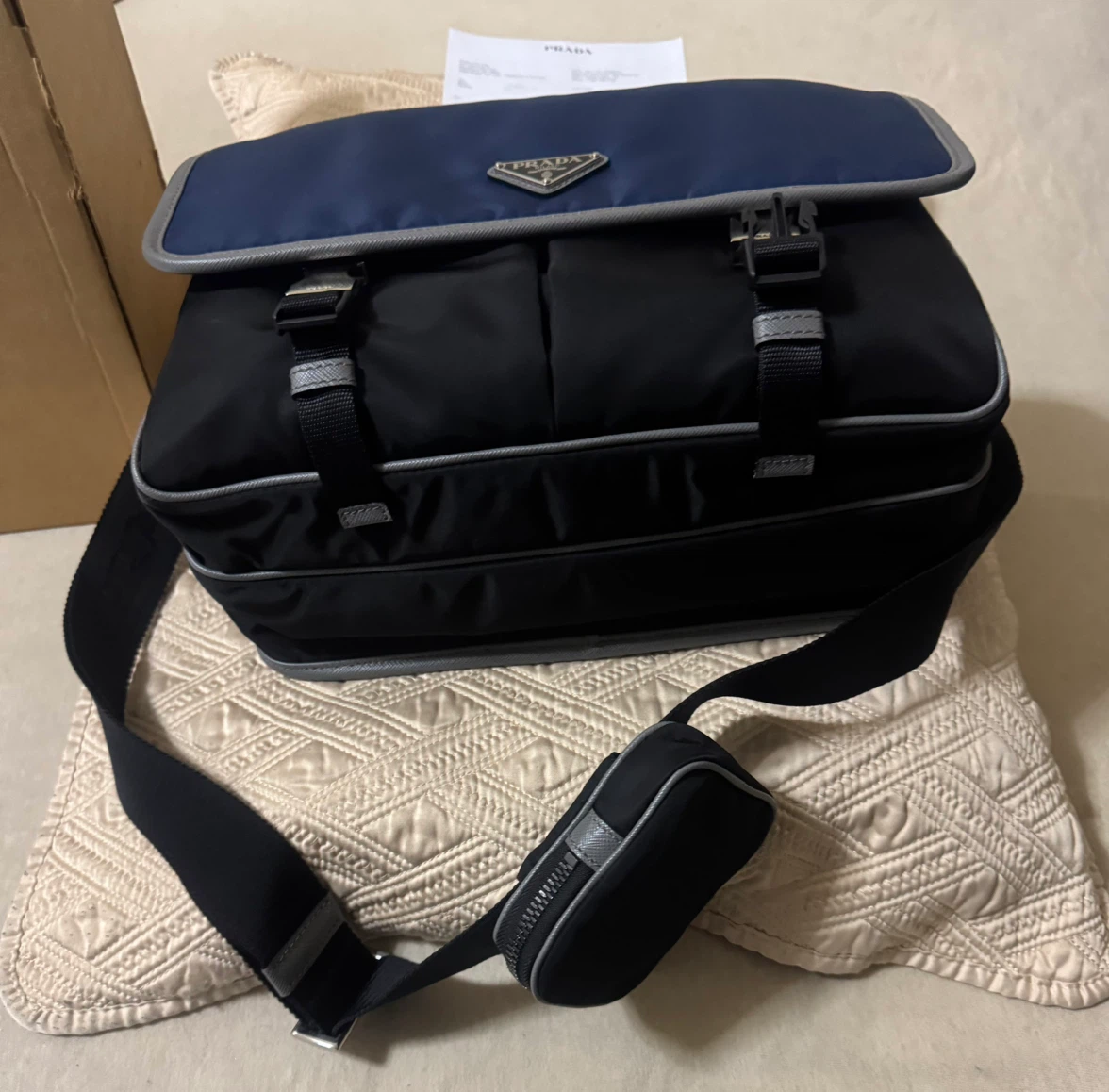 Prada Re-Nylon Messenger Bag - photo 4