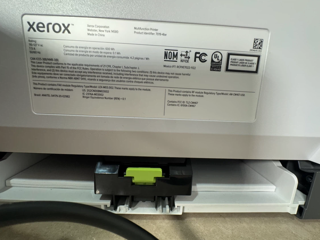 Xerox OKI ES5162LP Multifunction Printer - photo 2