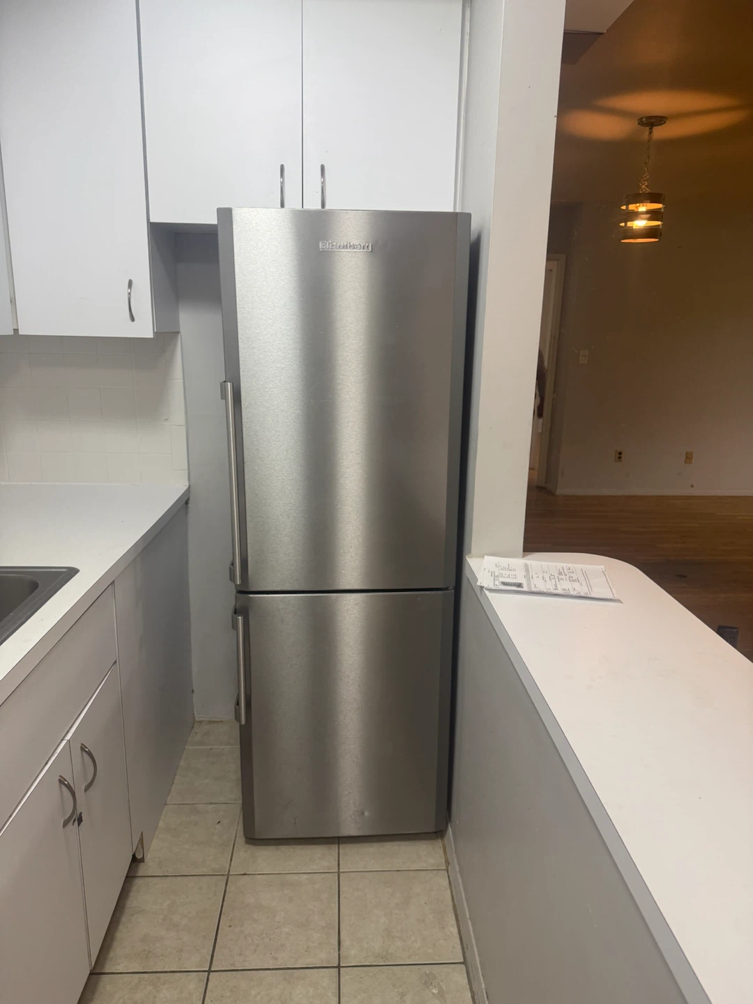 Blomberg Stainless Steel narrow Refrigerator