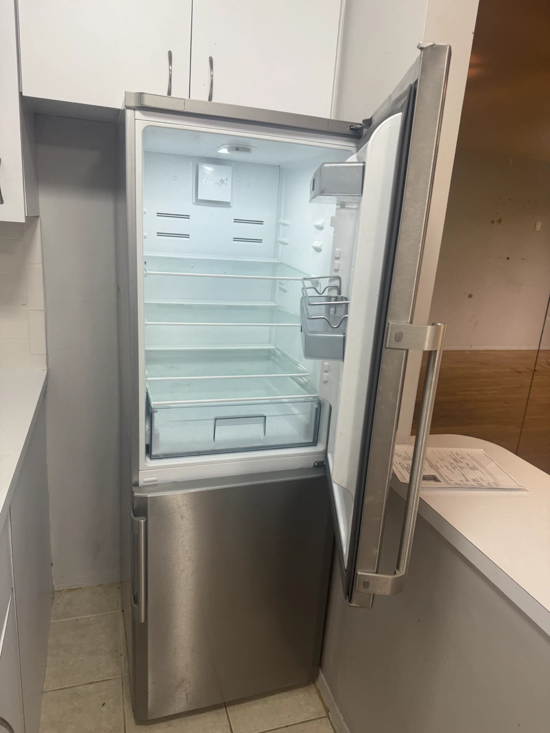 Blomberg Stainless Steel narrow Refrigerator - photo 2