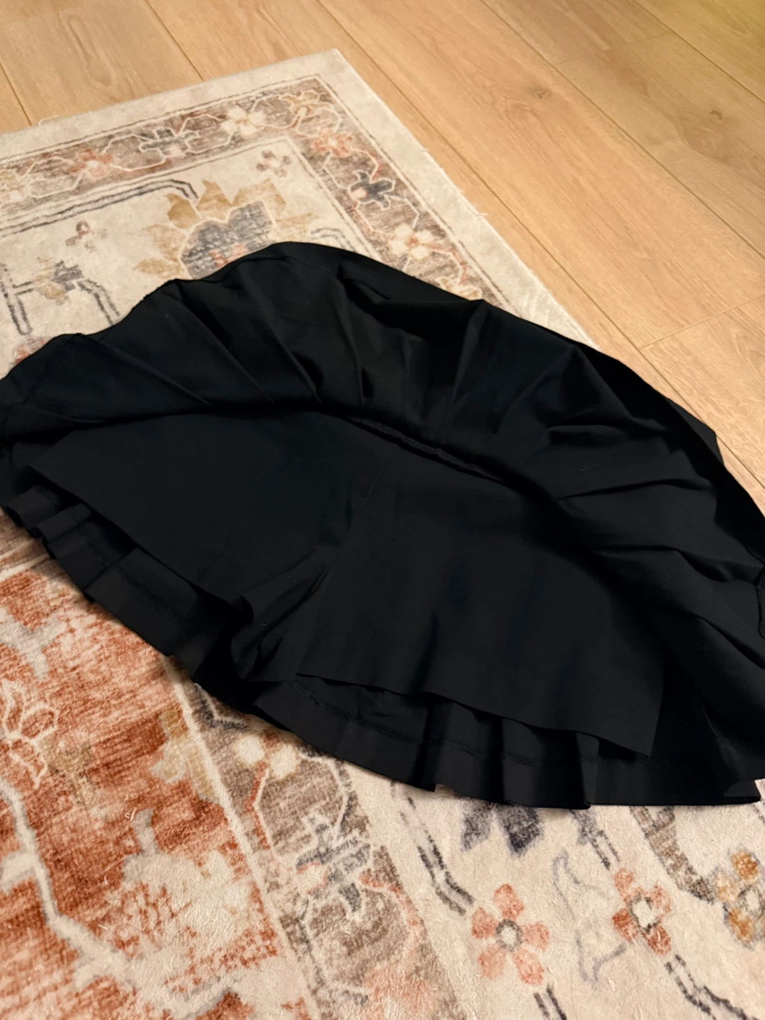 Zara black pleated skirt - photo 2