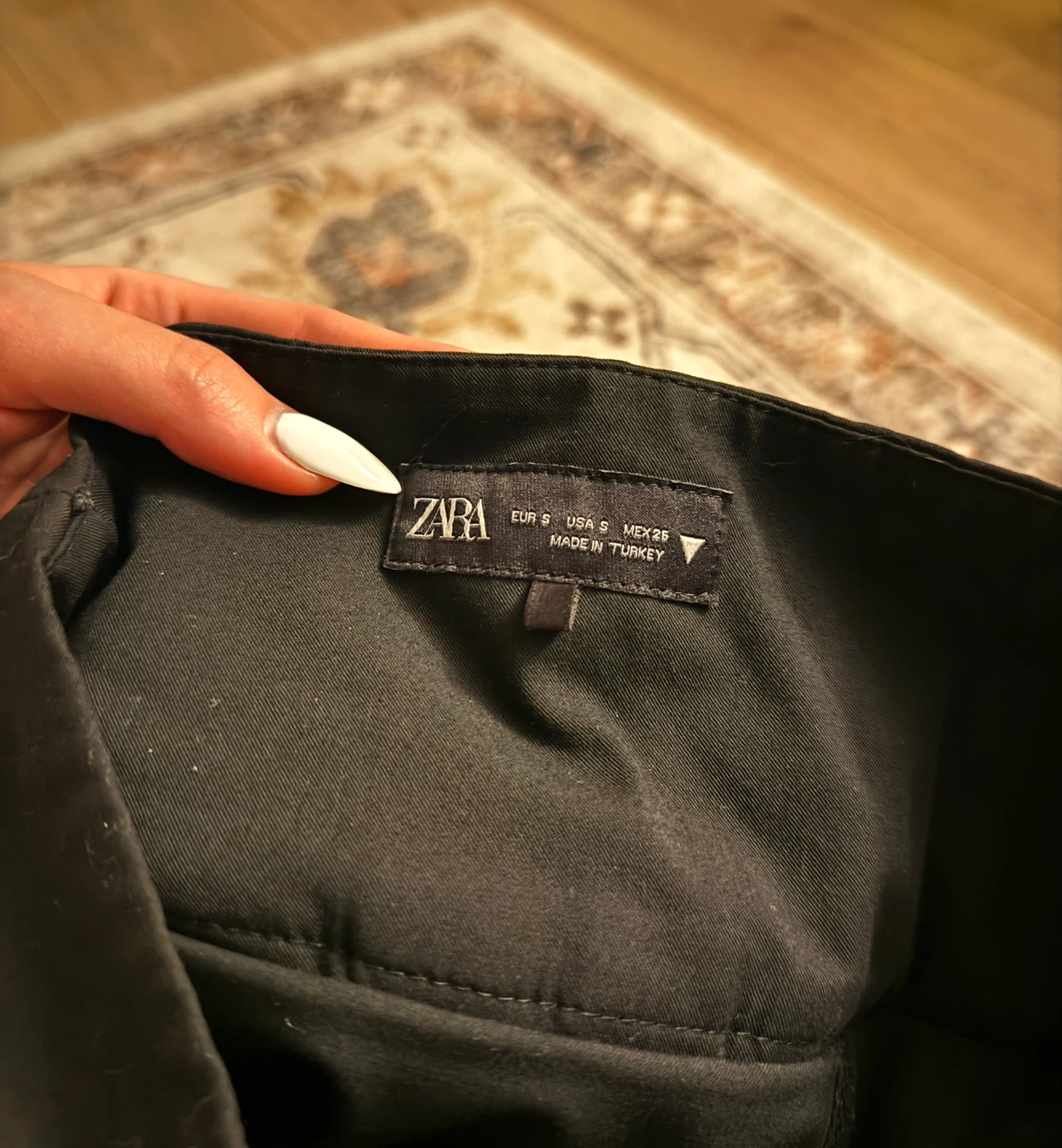 Zara black pleated skirt - photo 4