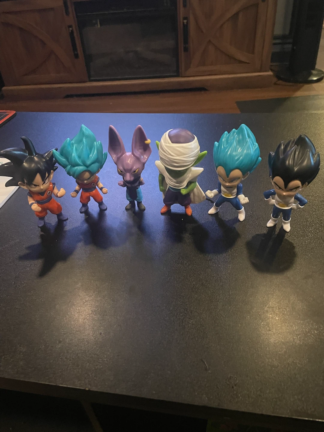 Set of 6 Dragon Ball Z Super Mini Figures BURGER KING FULL SET