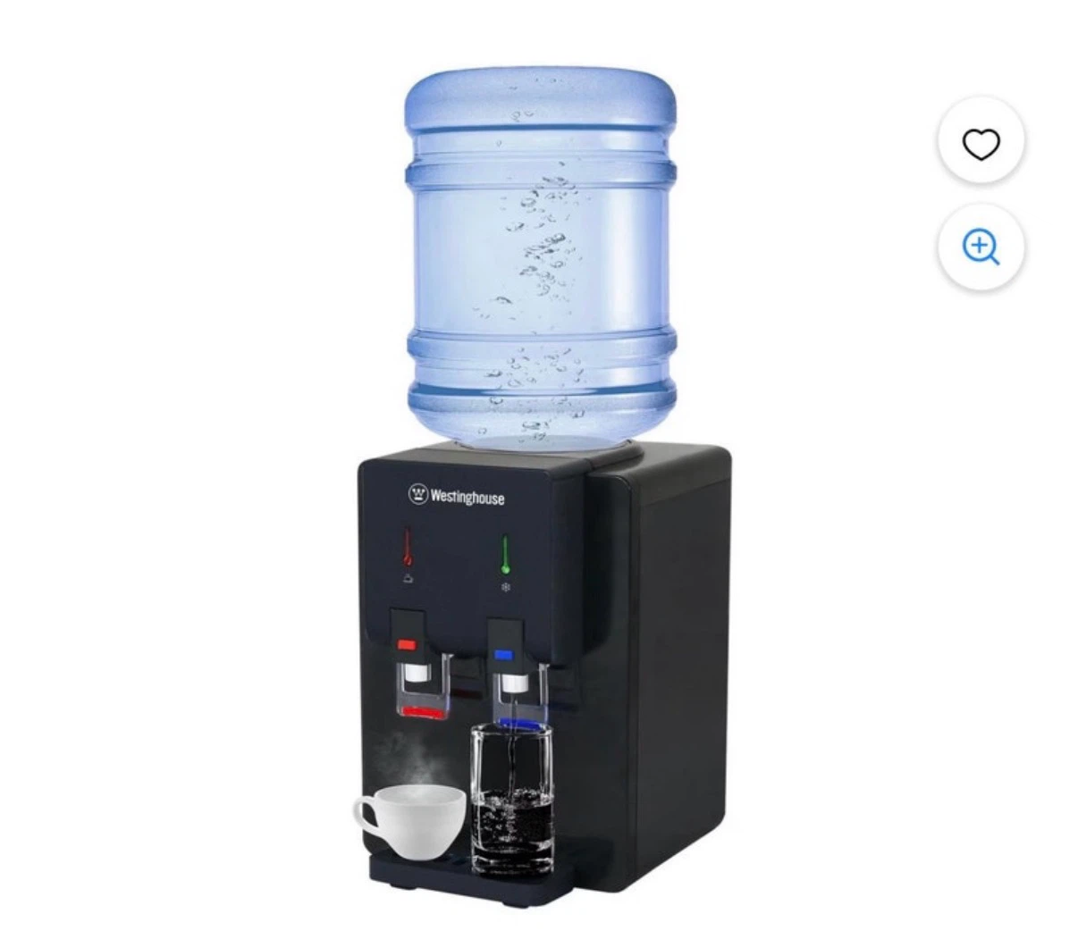 Water Dispenser Westinghouse Countertop Top-Loading - photo 3