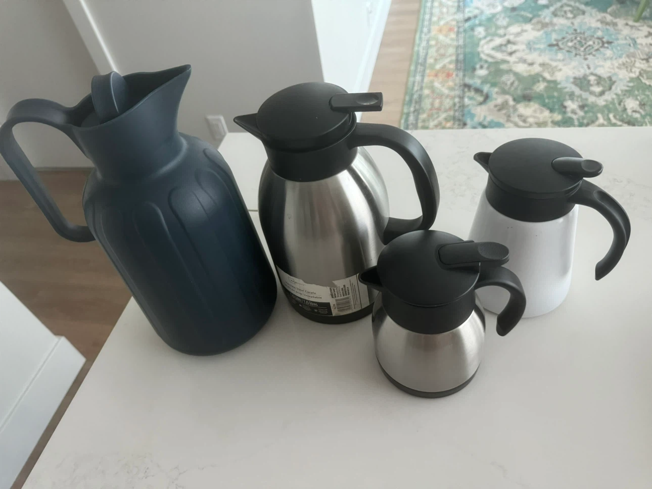 Set of 4 Thermal Carafes