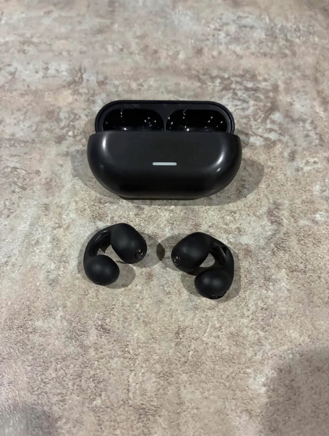 Black Wireless Earbuds with Charging Case - photo 4