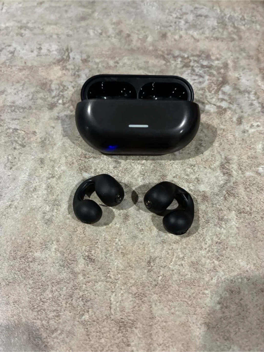 Black Wireless Earbuds with Charging Case - photo 5