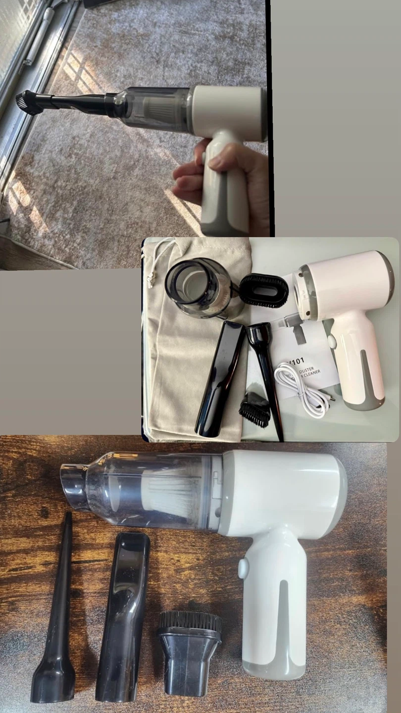 3-in-1 Portable Cordless Vacuum and Air Duster - photo 5