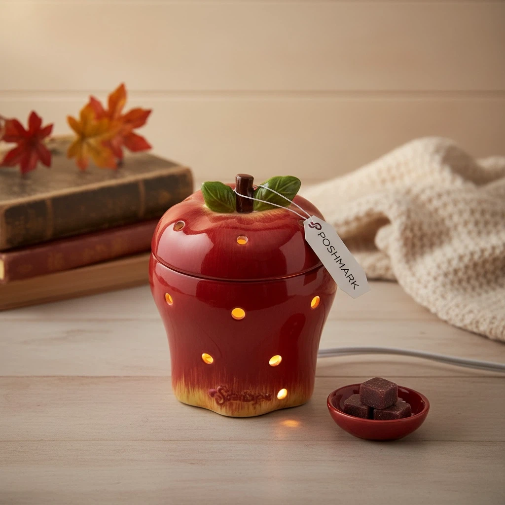 Apple Shaped Wax Warmer