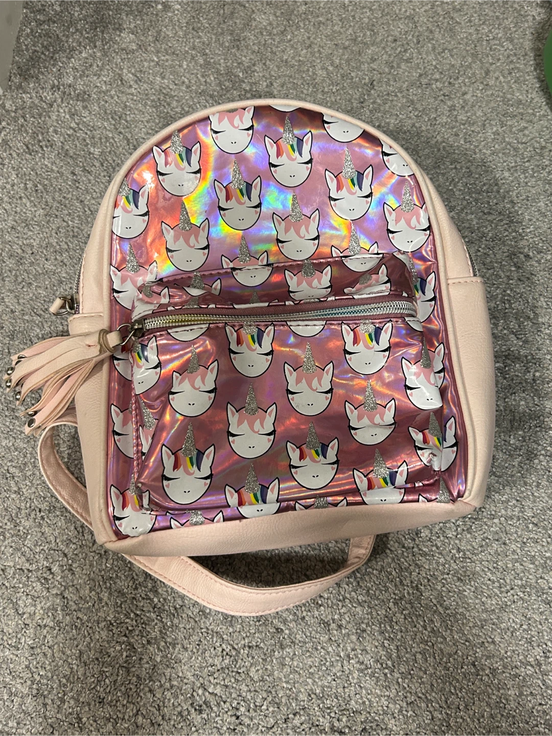 Pink Unicorn Mini Backpack