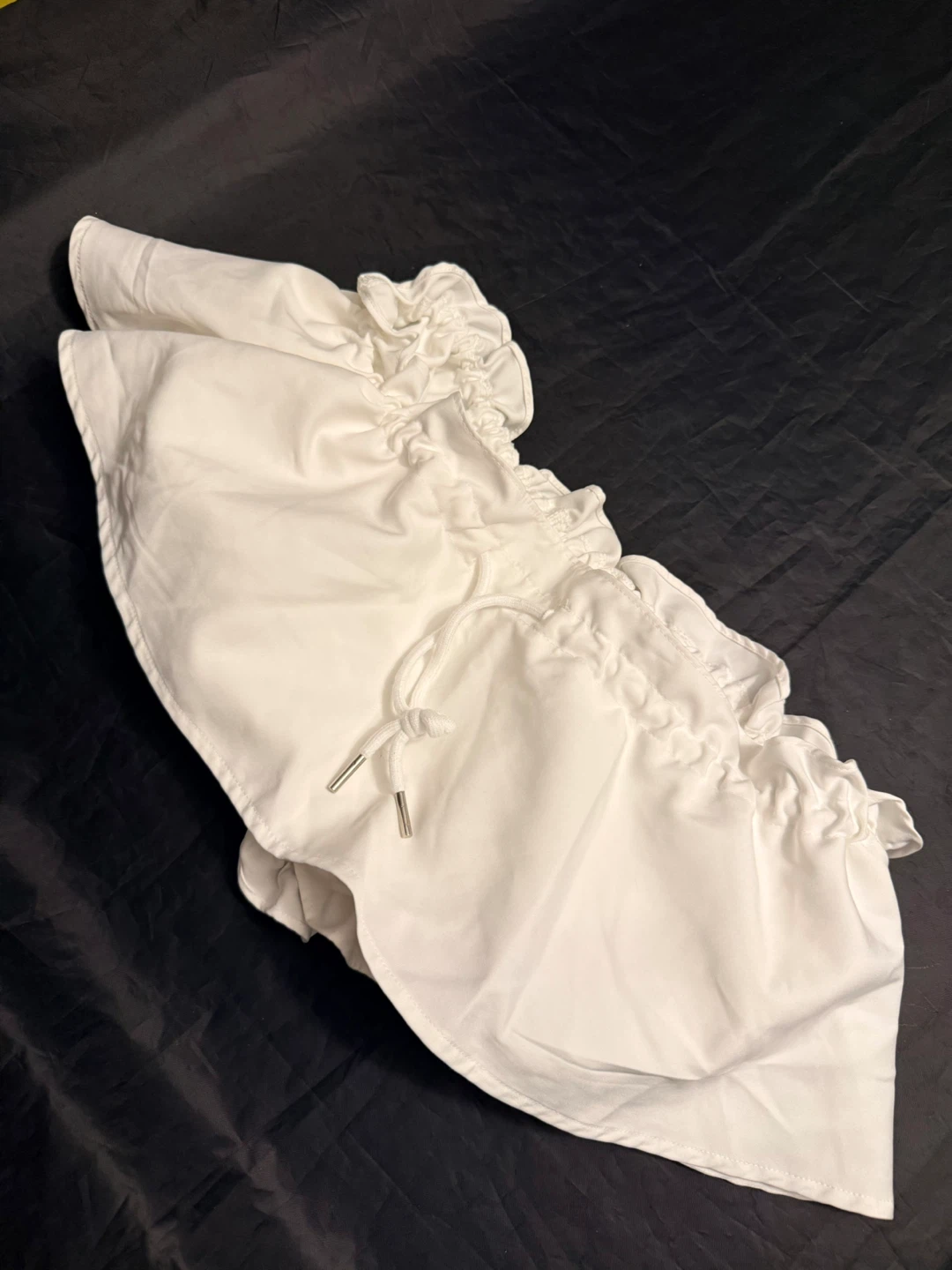 White Ruffle Bloomers Skirt with Shorts - photo 5