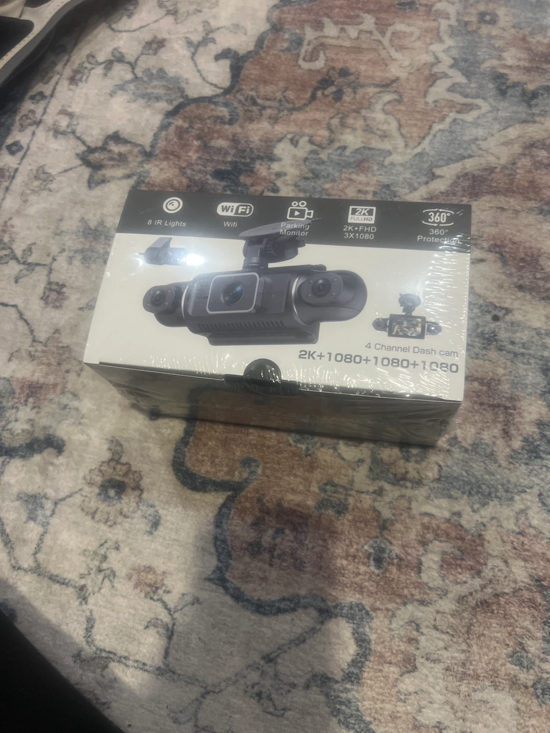 4 Channel Dash Cam 2K+1080P