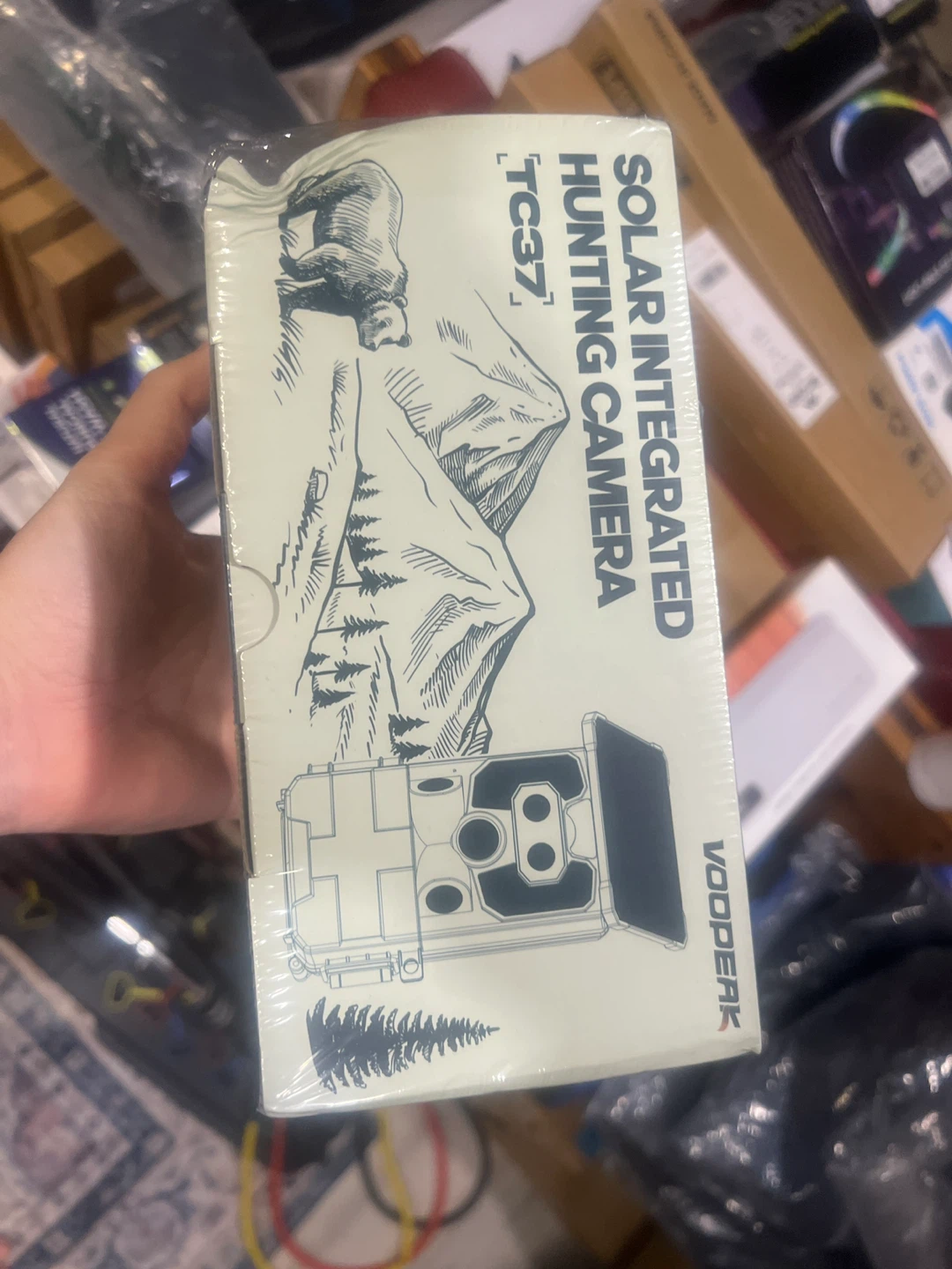 Voopeak TC37 Solar Integrated Hunting Camera