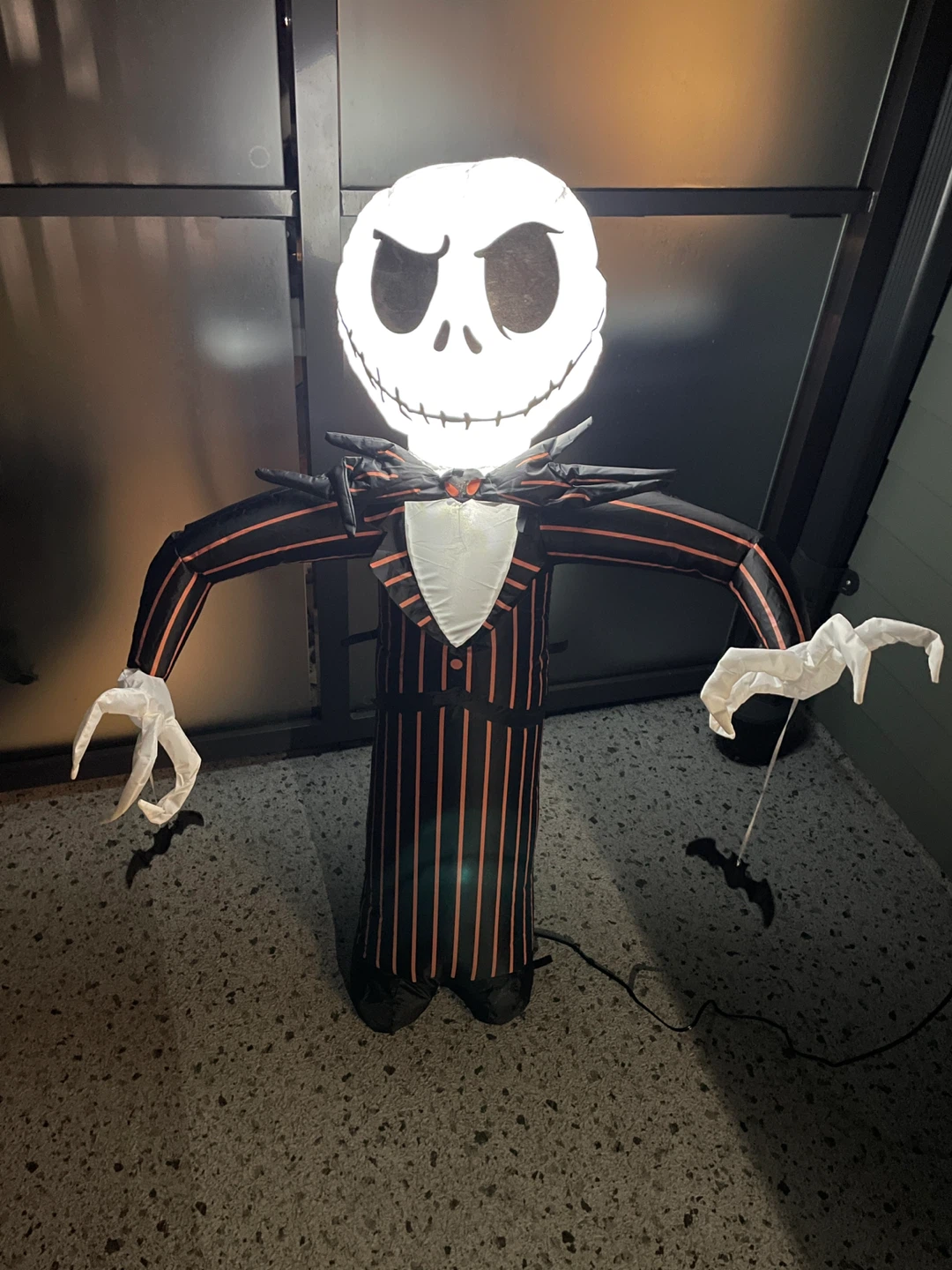 Disney Nightmare Before Christmas Jack Skellington Inflatable