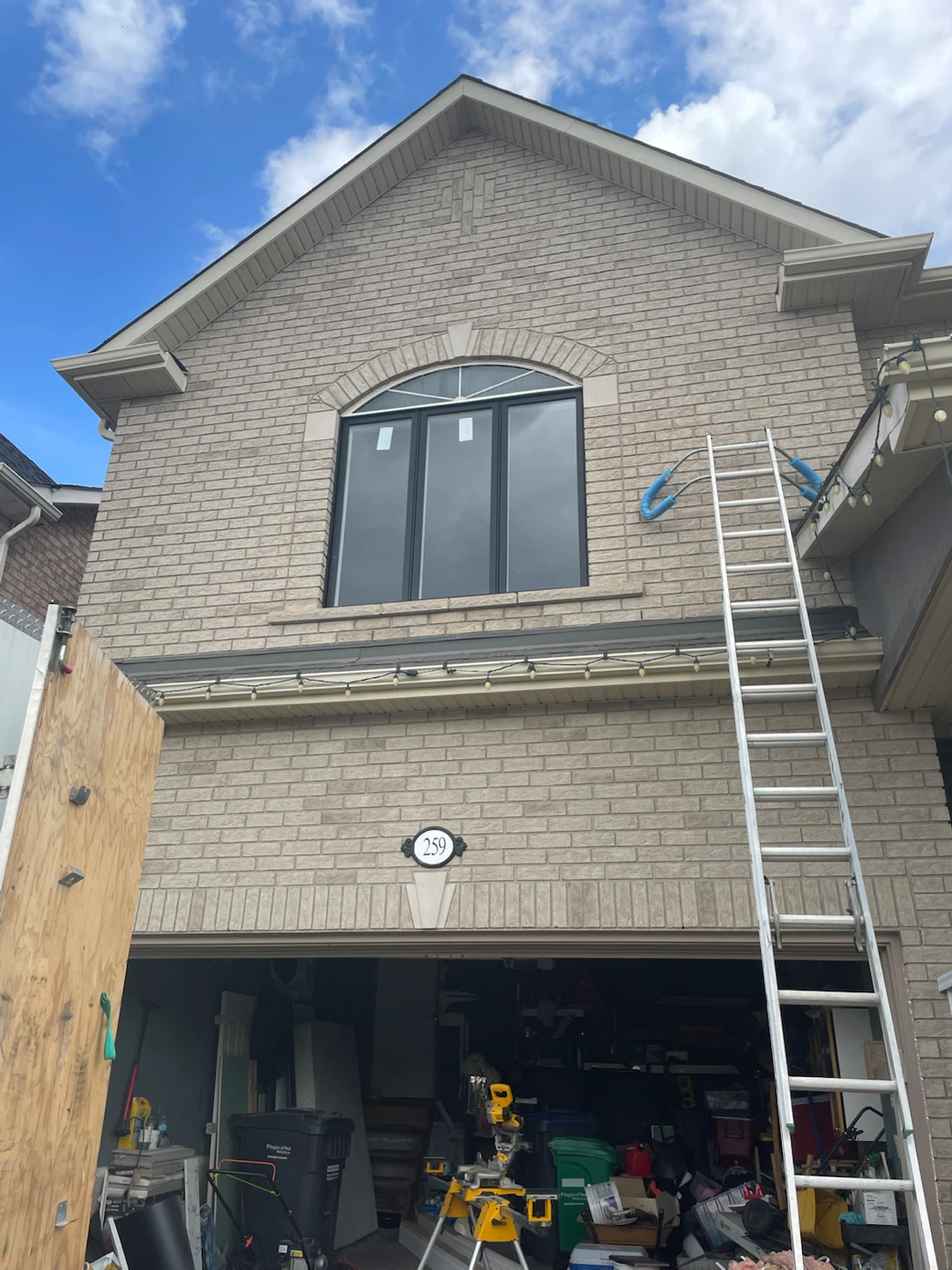 Triple Pane White Window Unit