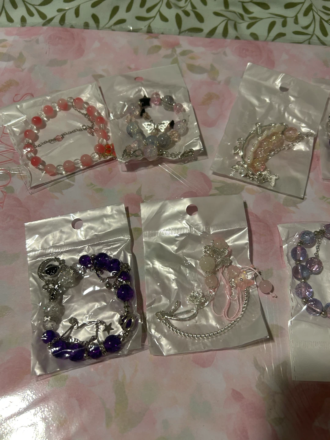 NEW Handmade Charm/Bead Bracelets (jewelry clean out) - photo 2