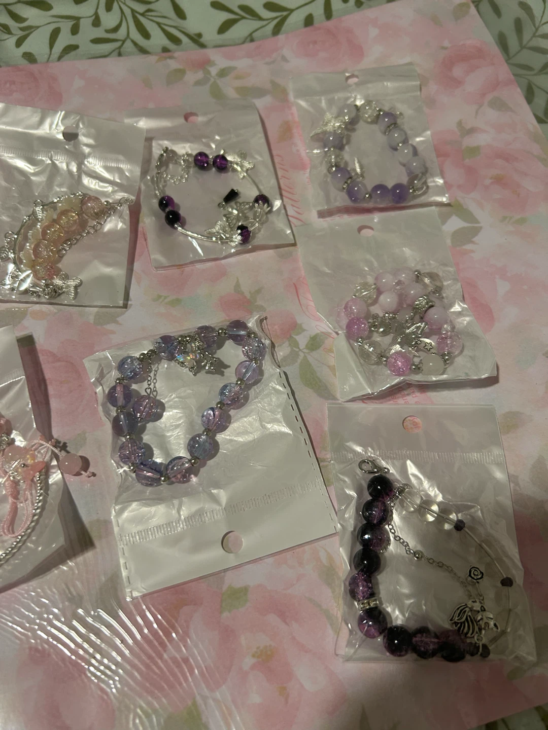 NEW Handmade Charm/Bead Bracelets (jewelry clean out) - photo 3