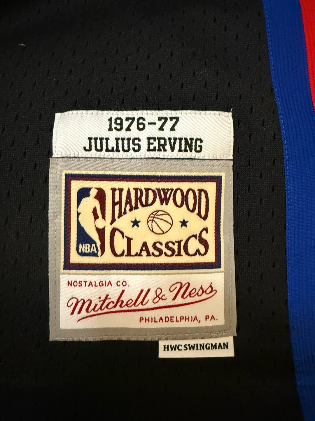 Mitchell & Ness Julius Erving 76ers Jersey XL - photo 5