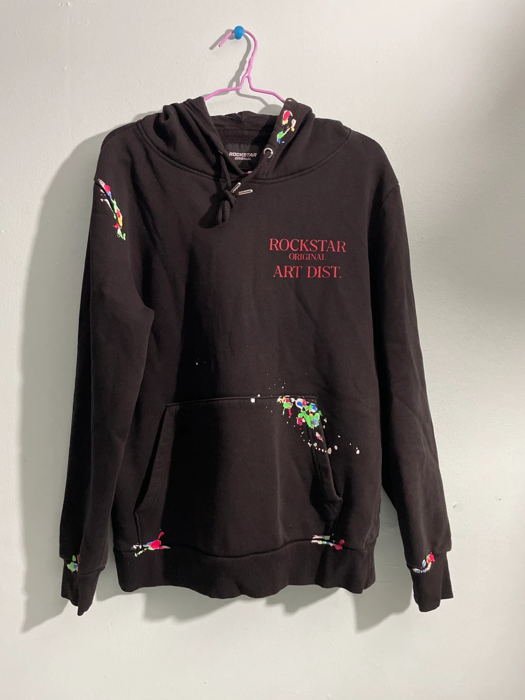 Rockstar Original Art Dist. Black Hoodie - photo 3