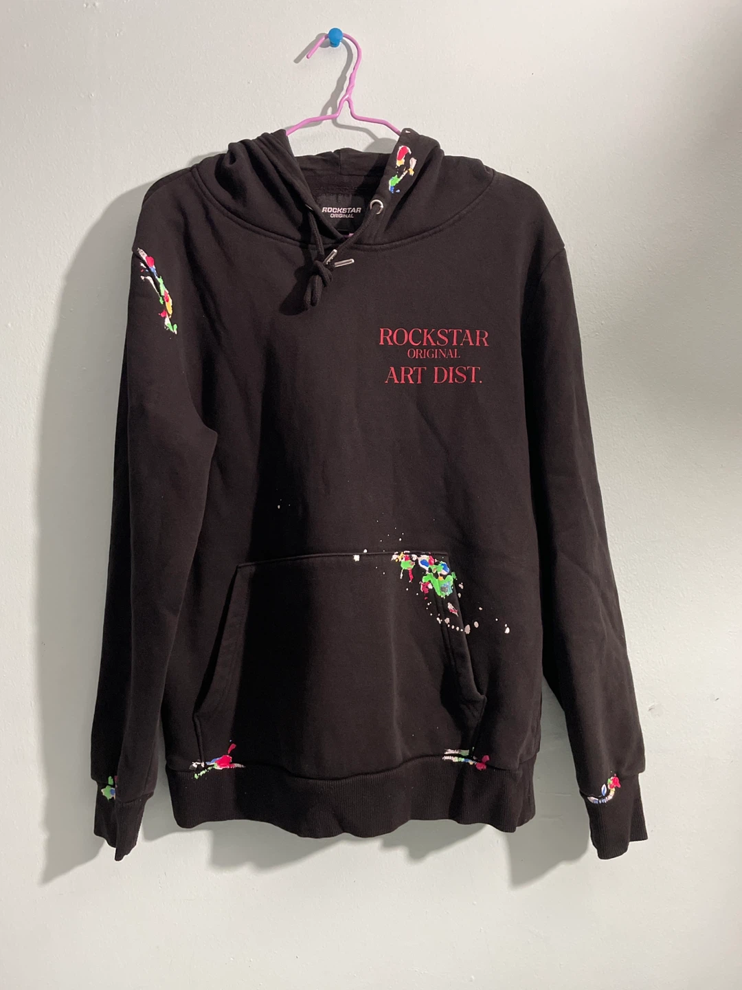 Rockstar Original Art Dist. Black Hoodie - photo 4