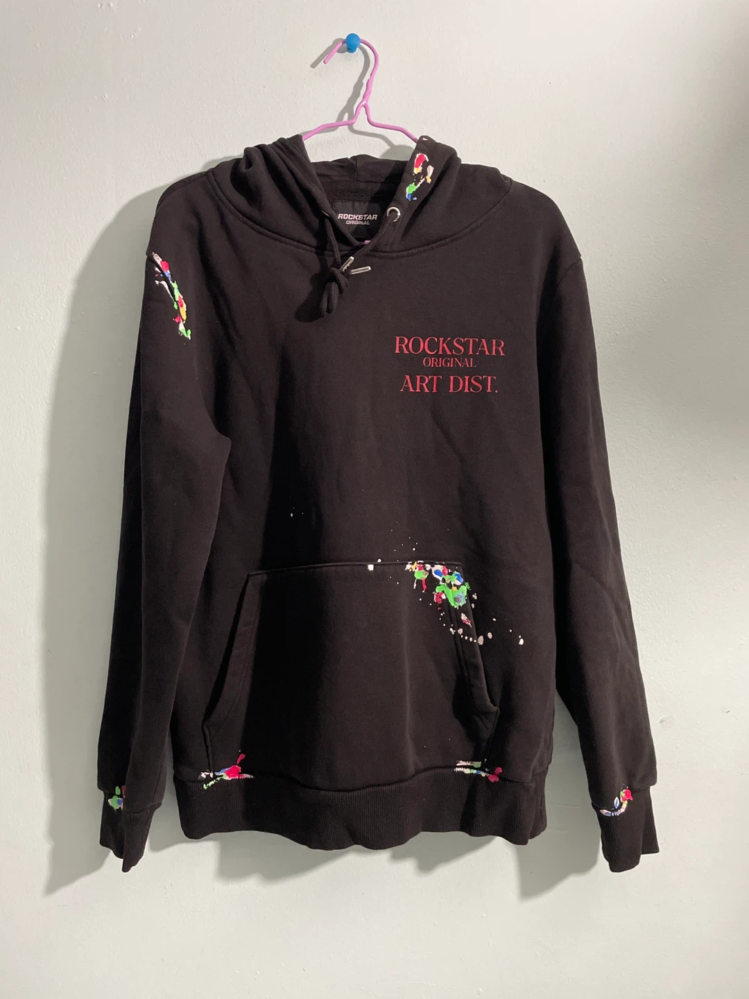 Rockstar Original Art Dist. Black Hoodie - photo 5