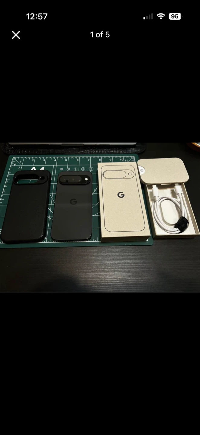 Google Pixel 10 128GB Obsidian almost brand new (580$)