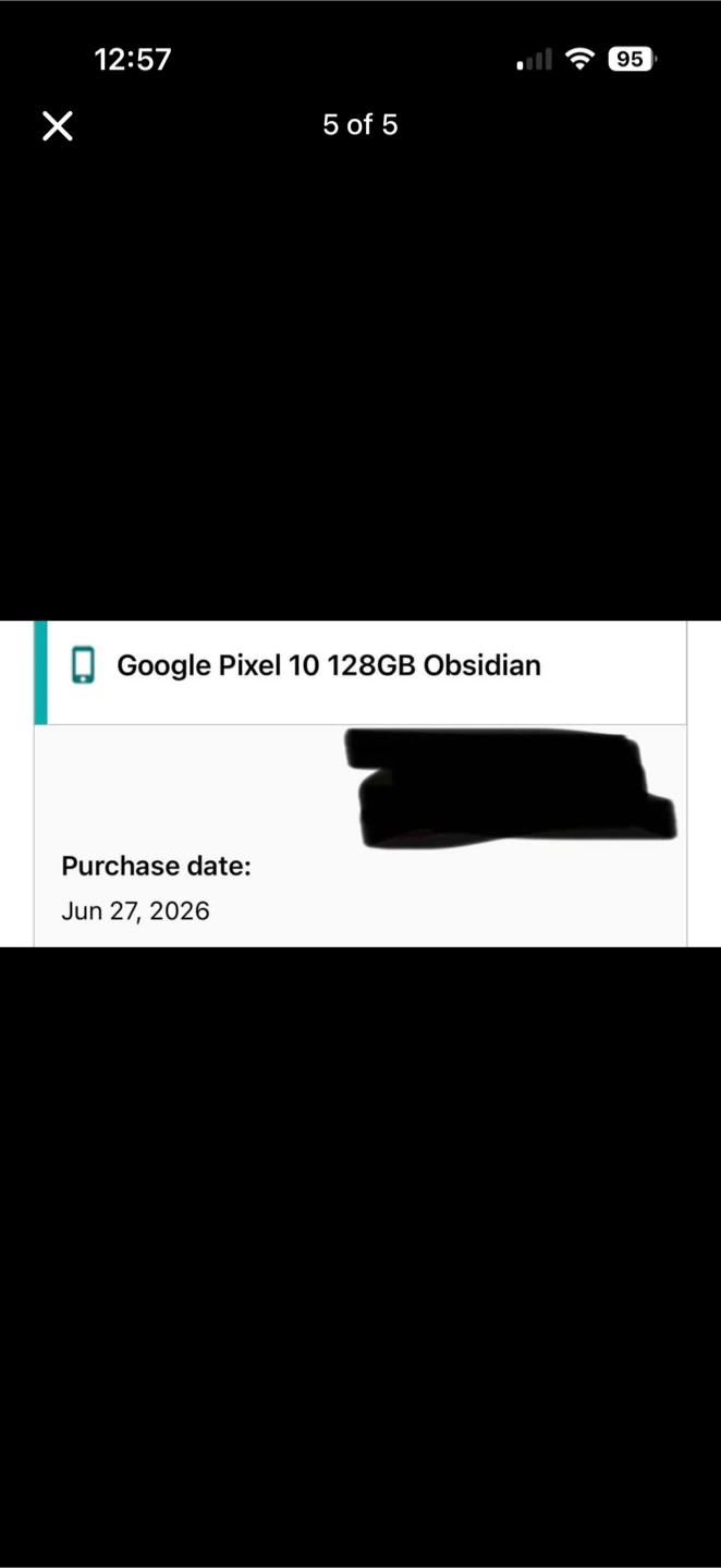 Google Pixel 10 128GB Obsidian almost brand new (580$) - photo 5