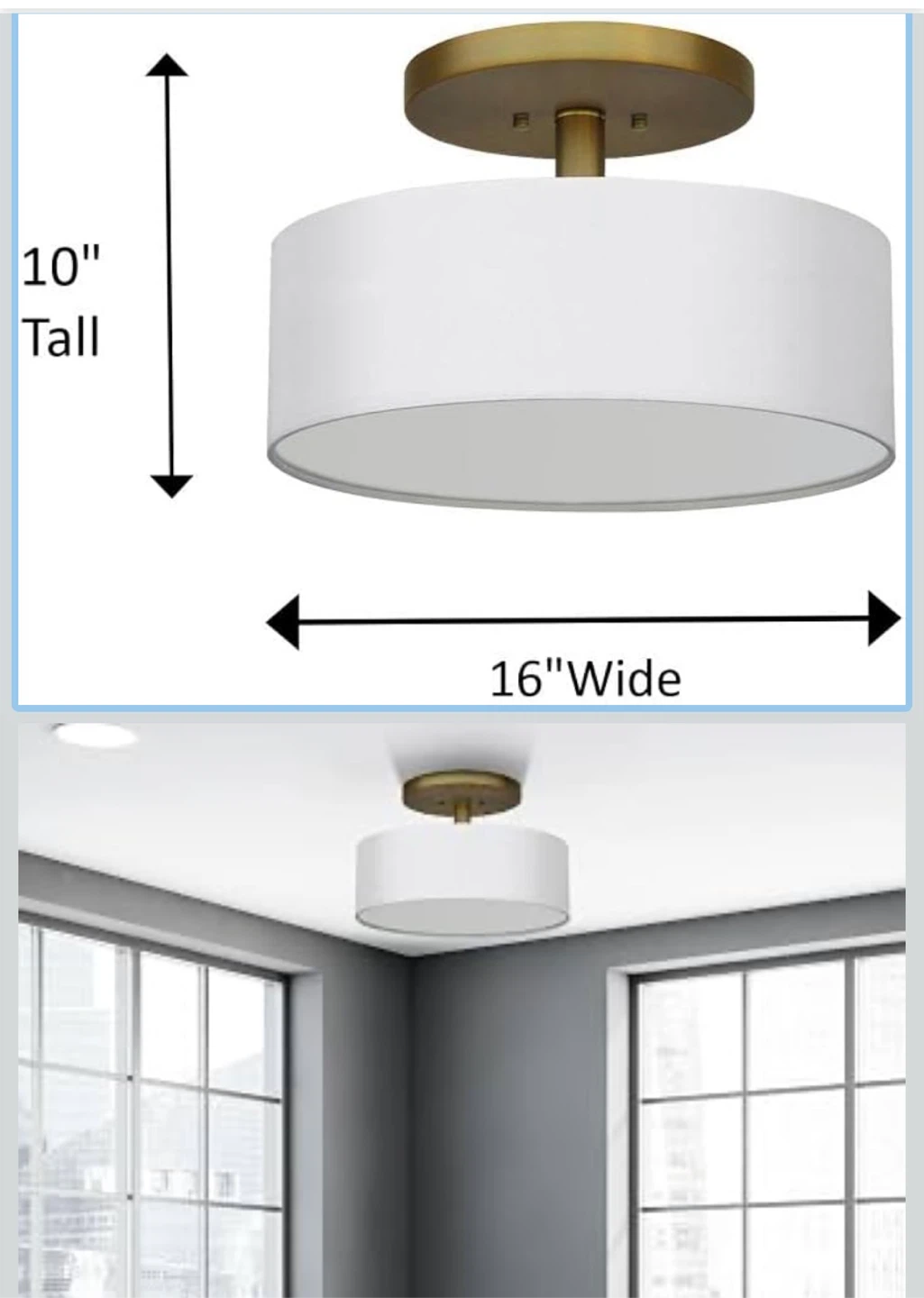 Whitfield Lighting Flush Mount Ceiling Light - photo 2