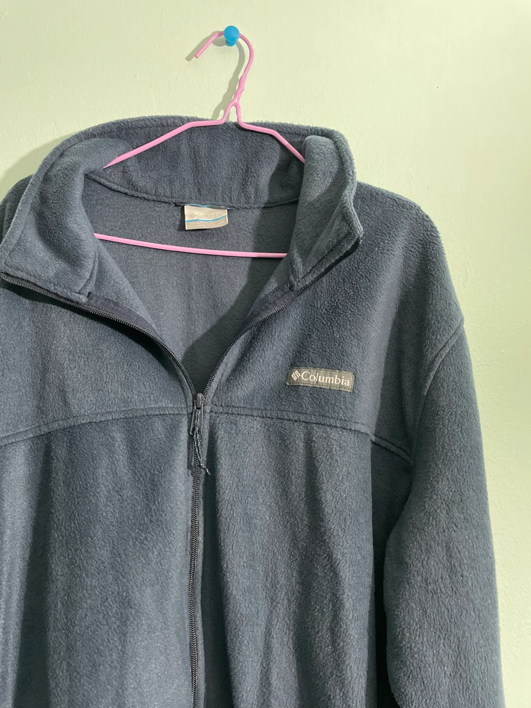 Columbia Navy Blue Fleece Jacket , XXL - photo 3