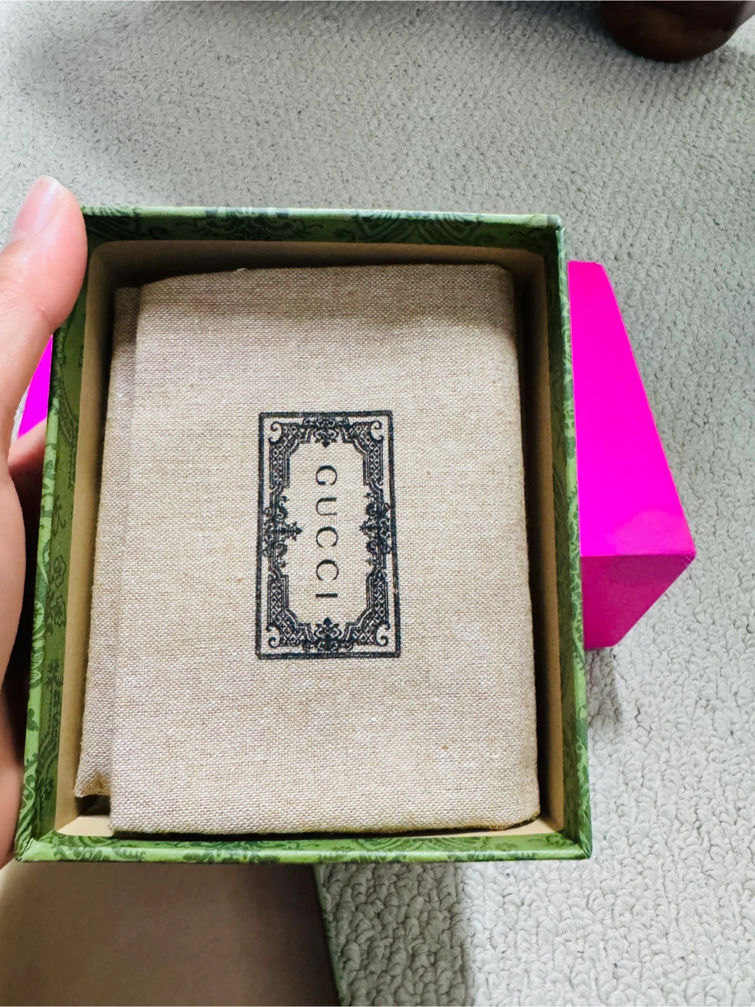 Gucci wallet with Dust Bag n box