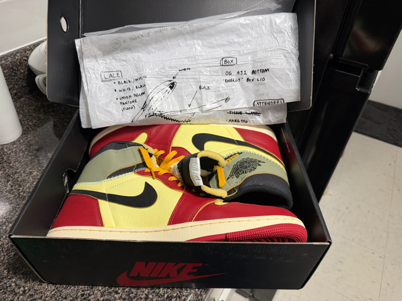 Union LA Jordan 1 Retro High NRG - photo 2