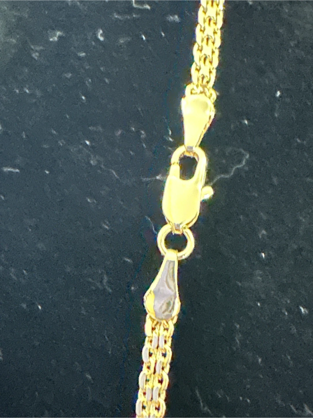 14k Gold Tone laminated Religious Pendant Necklace - photo 3
