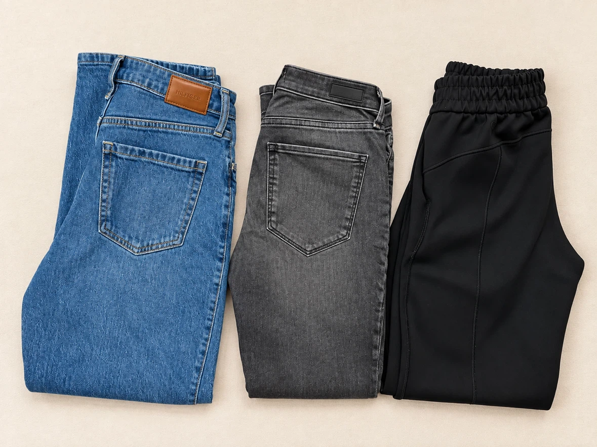 Hollister, Abercrombie Jeans & Lululemon