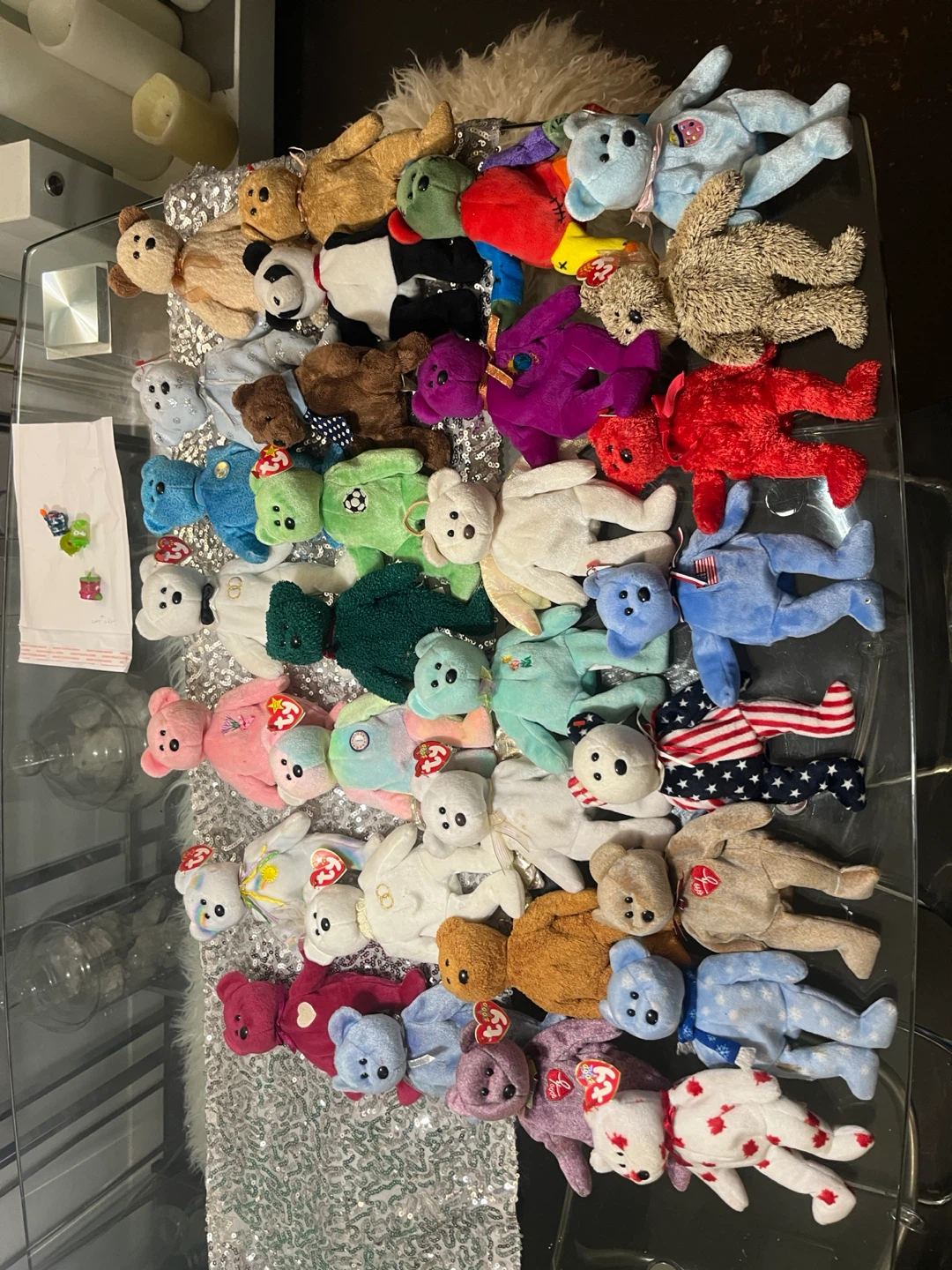 Collection of Ty Beanie Babies