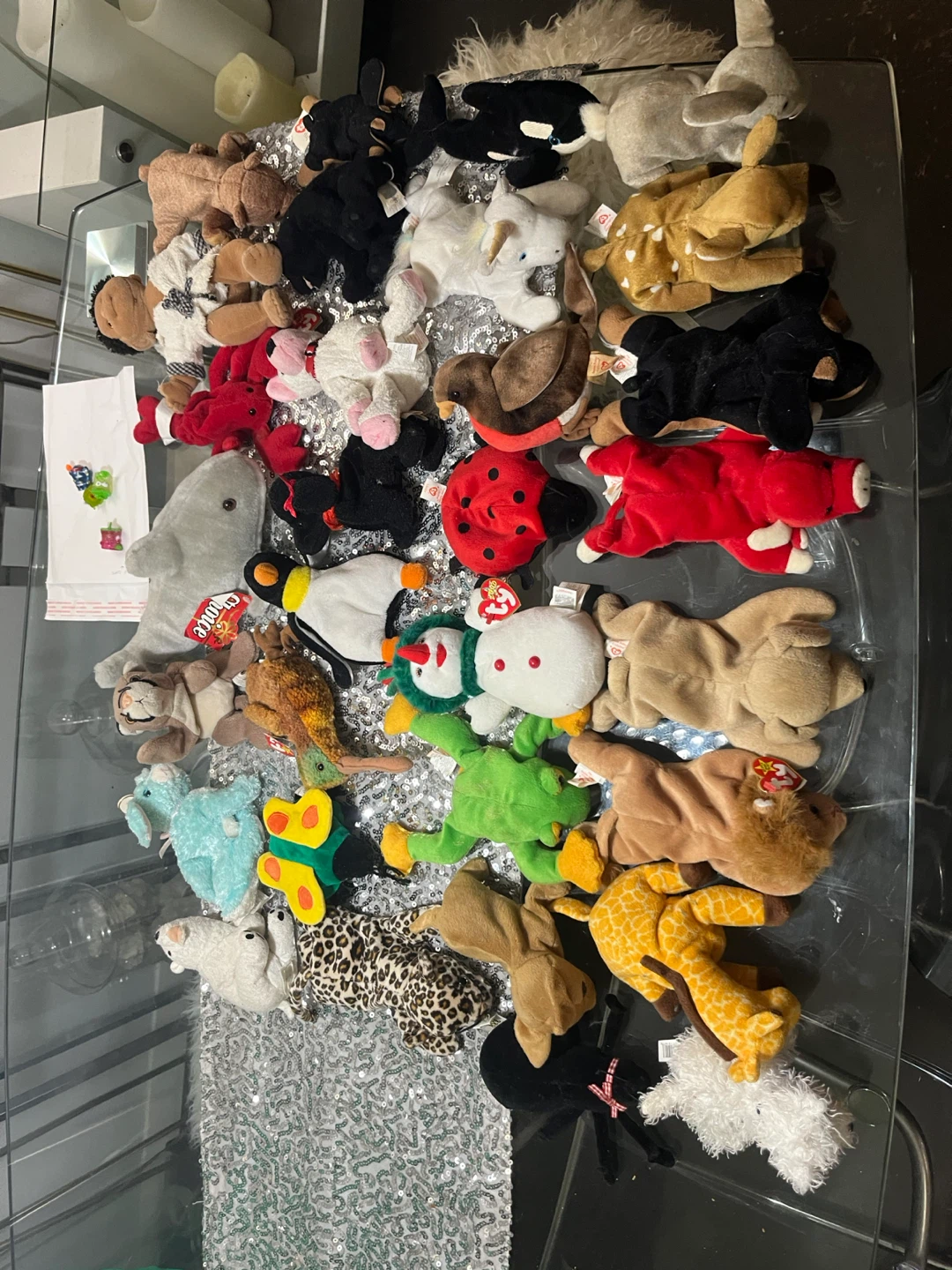 Large Collection of Ty Beanie Babies