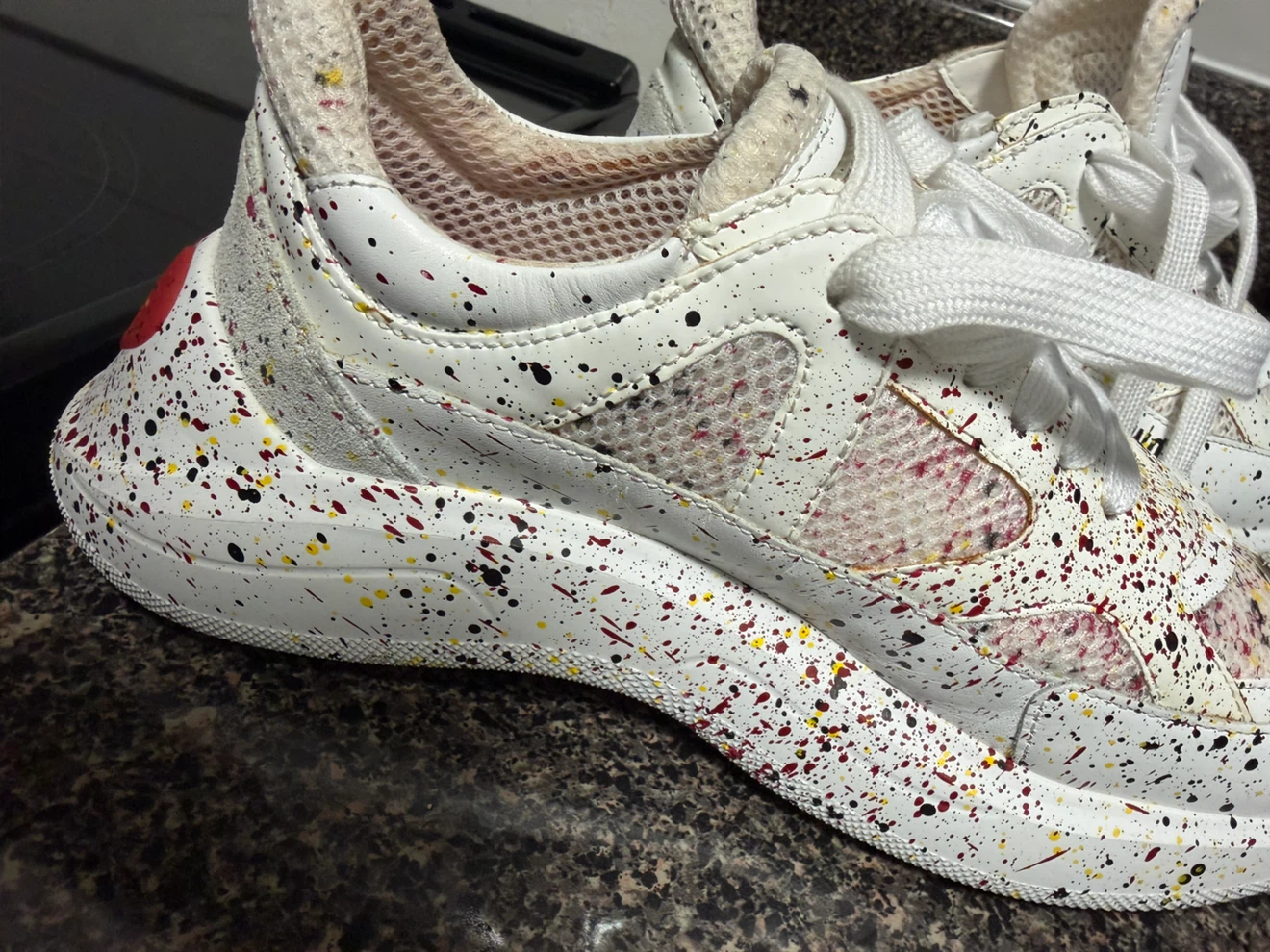 Love Moschino Paint Splatter Sneakers - photo 5