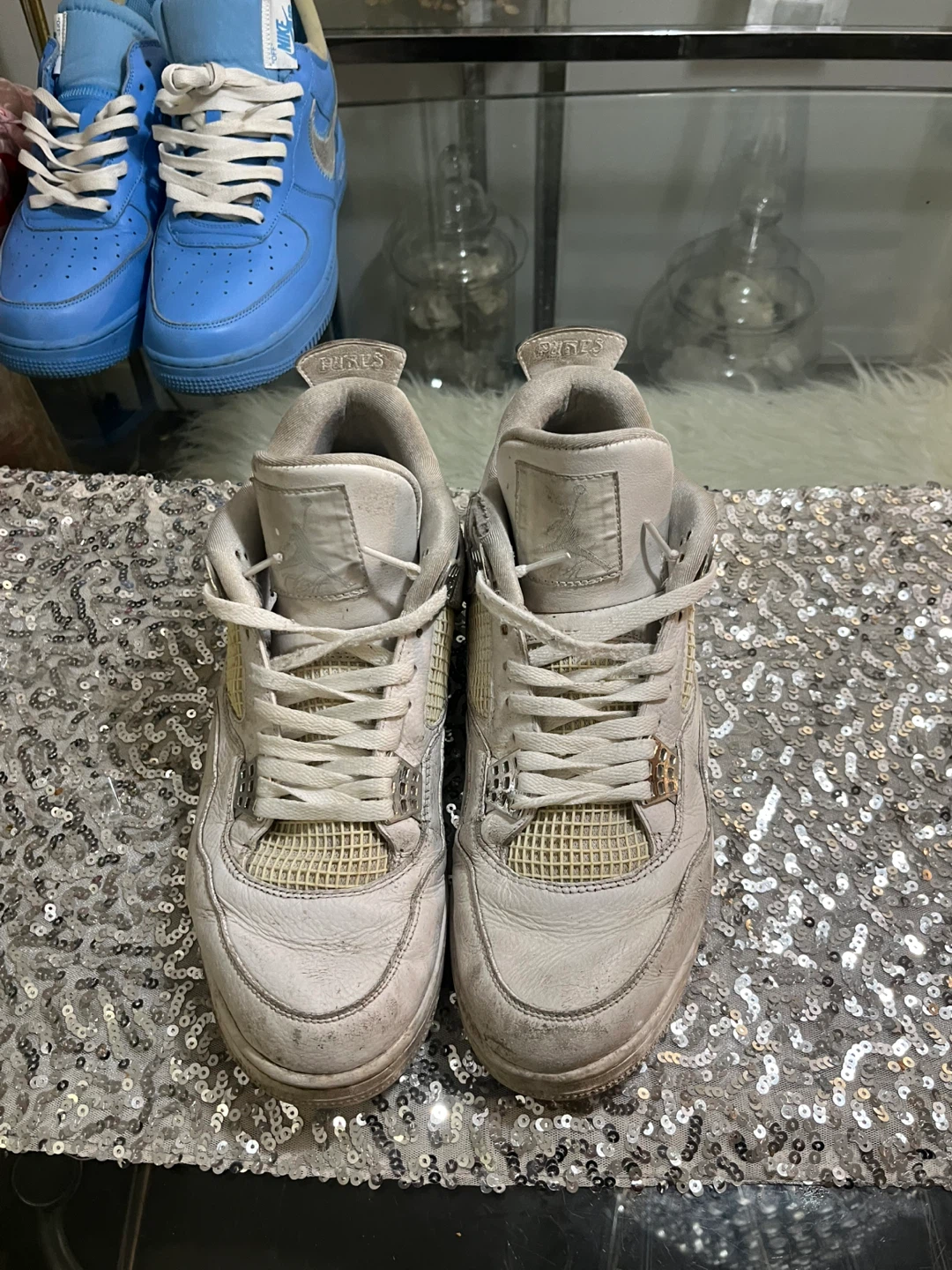 Jordan 4 Retro Pure Money Shoes Size 13