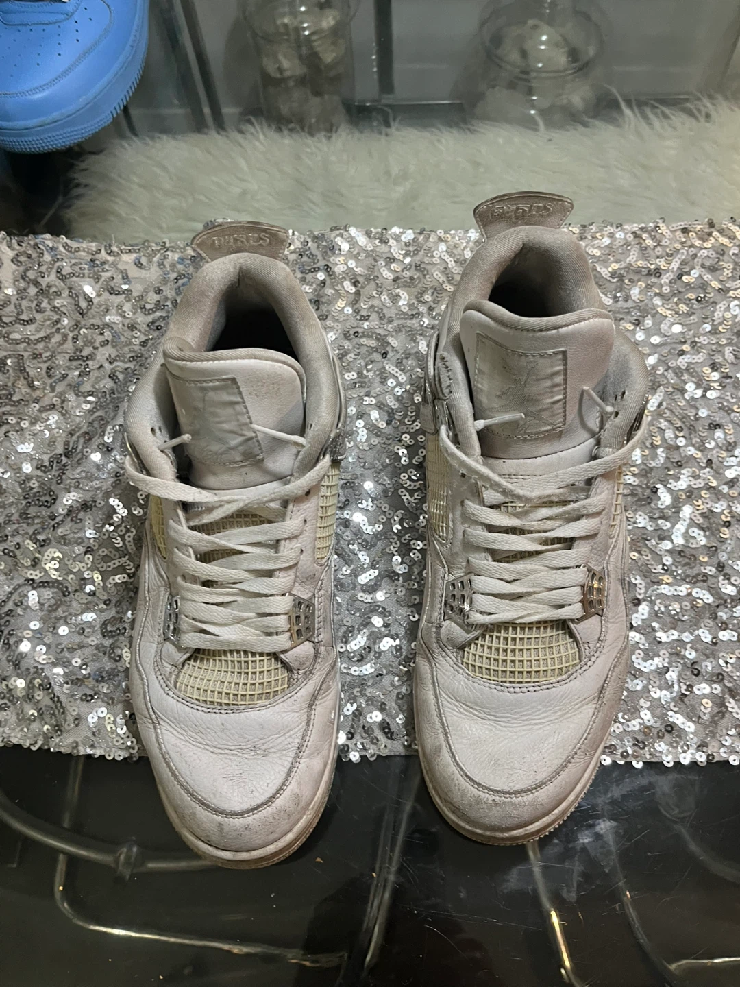 Jordan 4 Retro Pure Money Shoes Size 13 - photo 4