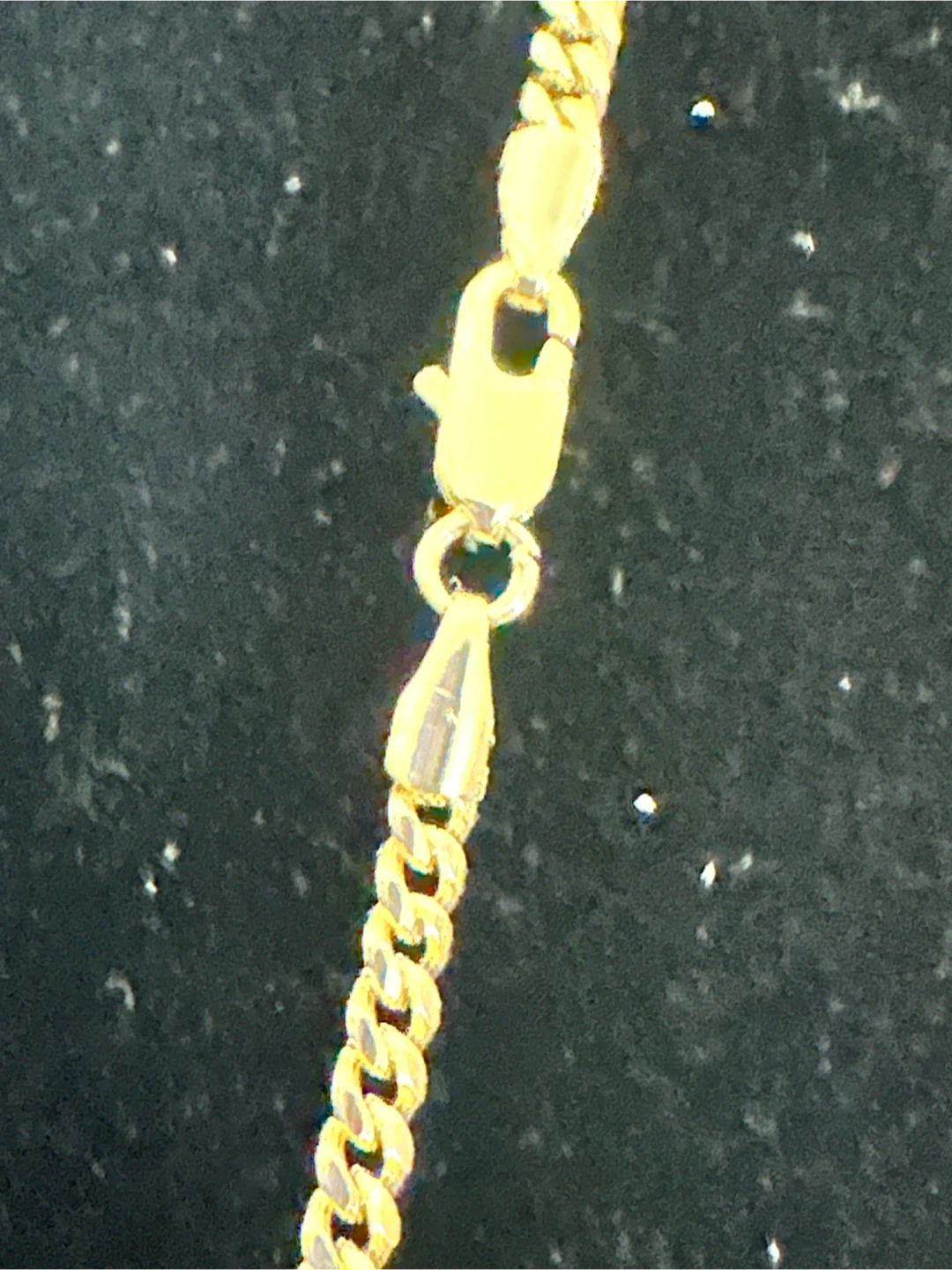 14k Gold-Tone laminated Chain Necklace with Heart Pendant - photo 3