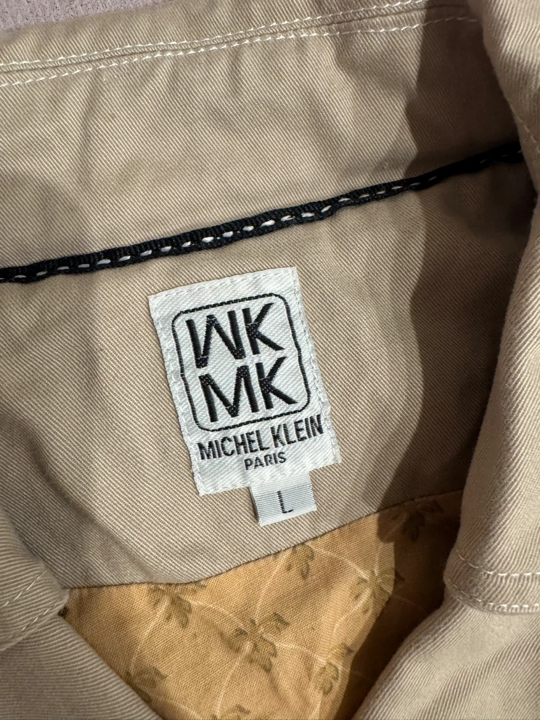 MK MICHEL KLEIN Beige Trench Coat - photo 3