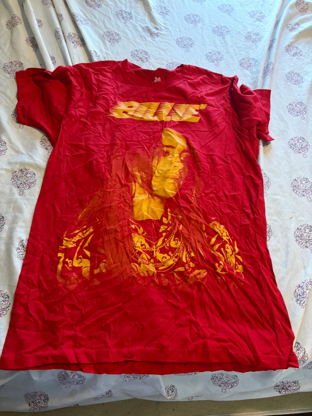 Billie Eilish Graphic T-Shirt Red