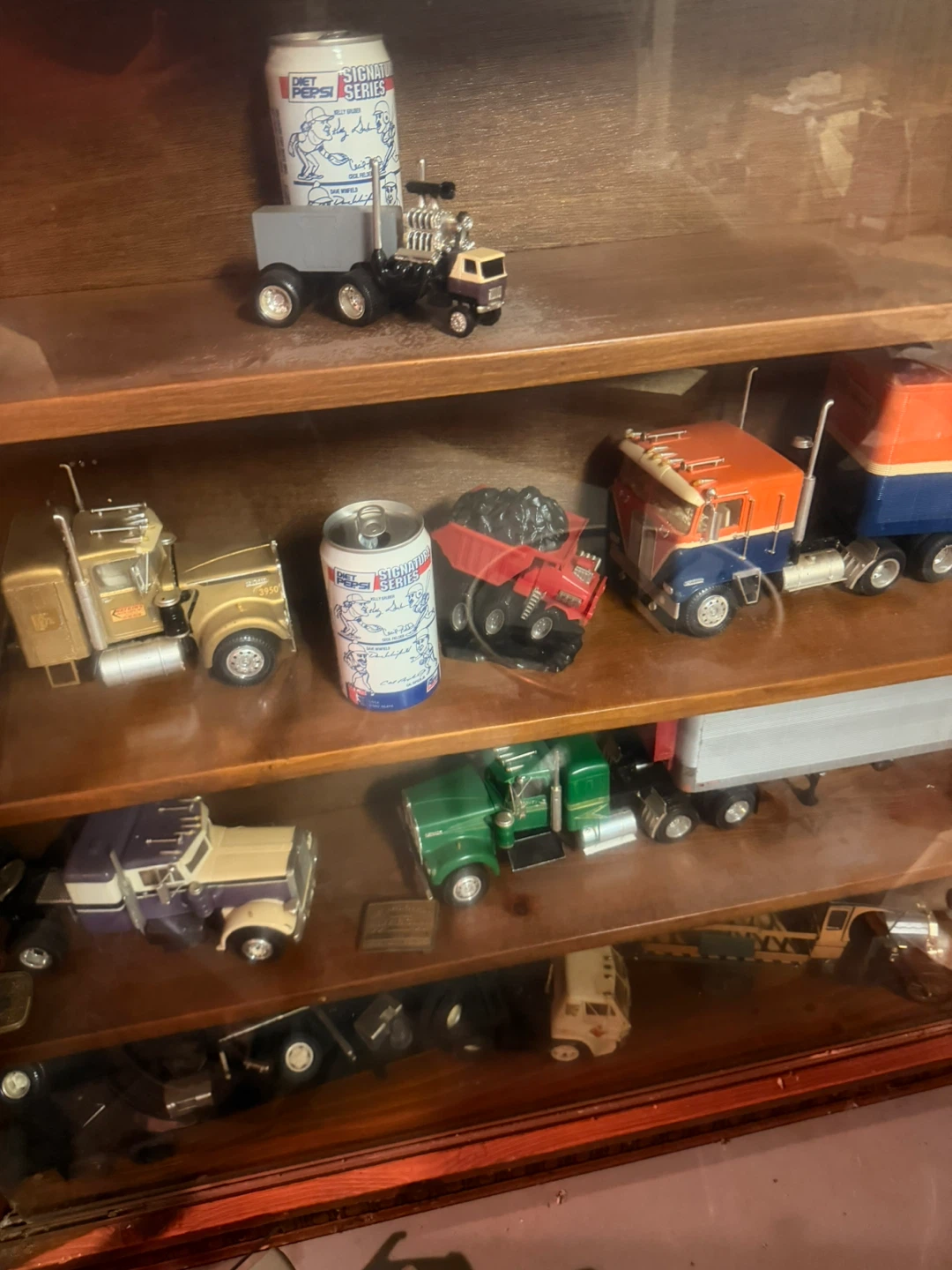 Vintage Diecast Model Semi Truck Collection