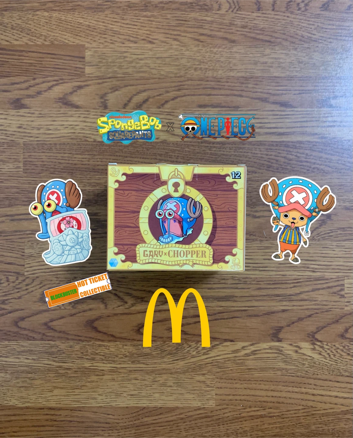 McDonald’s | SpongeBob… Happy Meal Toy (Gary x Chopper)
