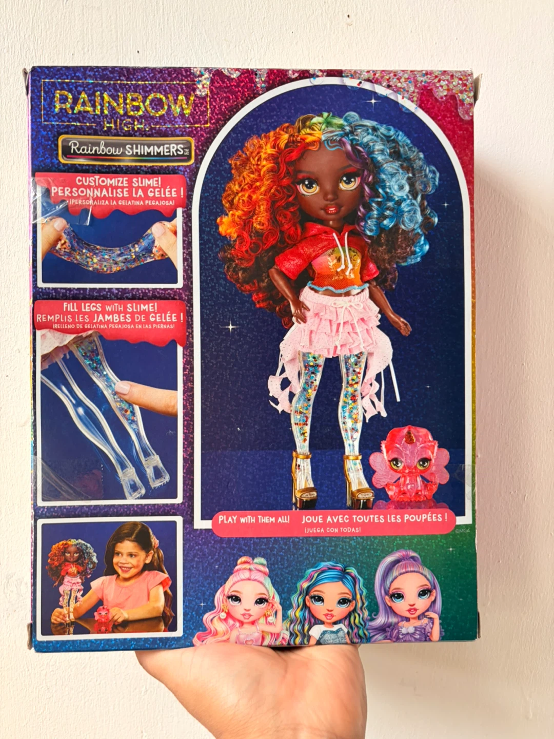 New rainbow shimmers doll - photo 3