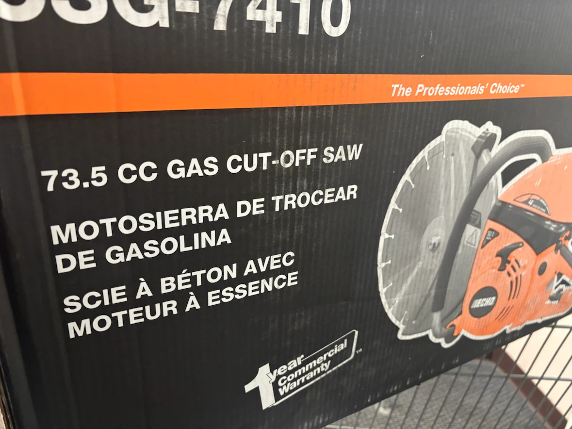 Echo CSG-7410 73.5cc Gas Cut-Off Saw - photo 2