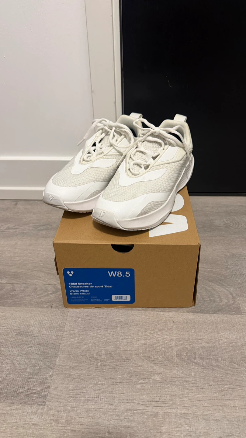 Women’s Vessi Tidal Sneakers, Warm White - Size 8.5