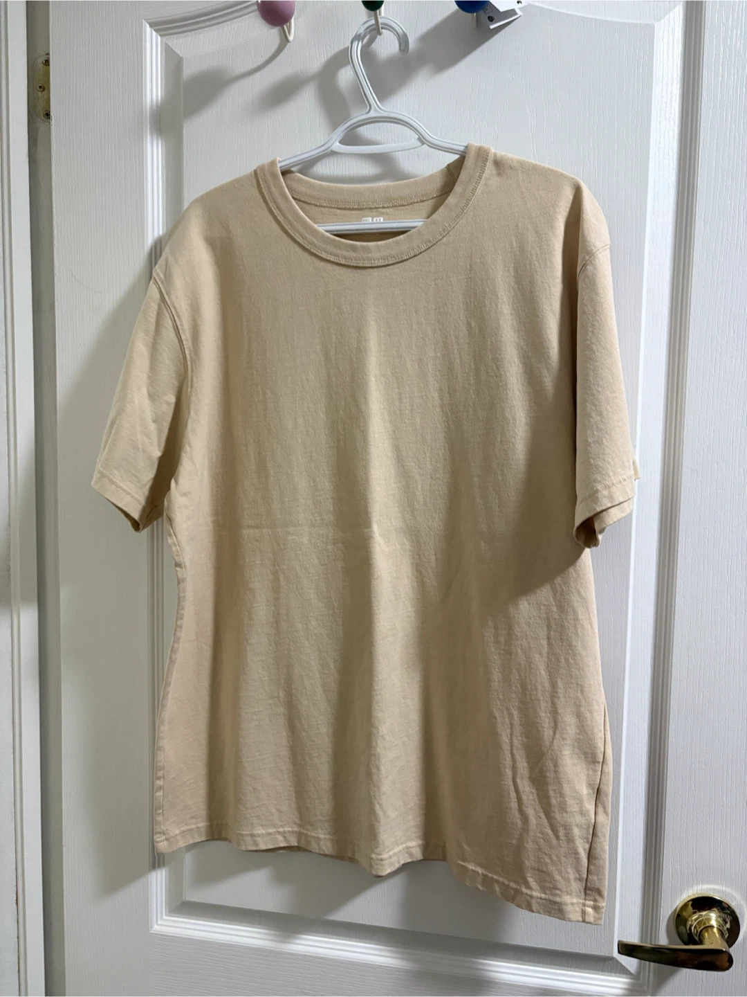 New Uniqlo U T-shirt Beige Size XL