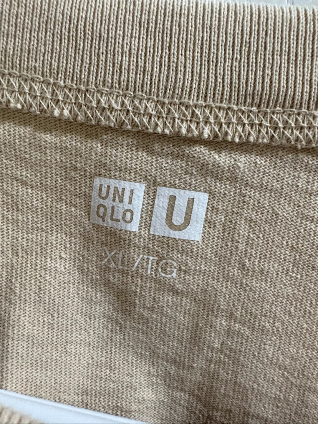 New Uniqlo U T-shirt Beige Size XL - photo 2